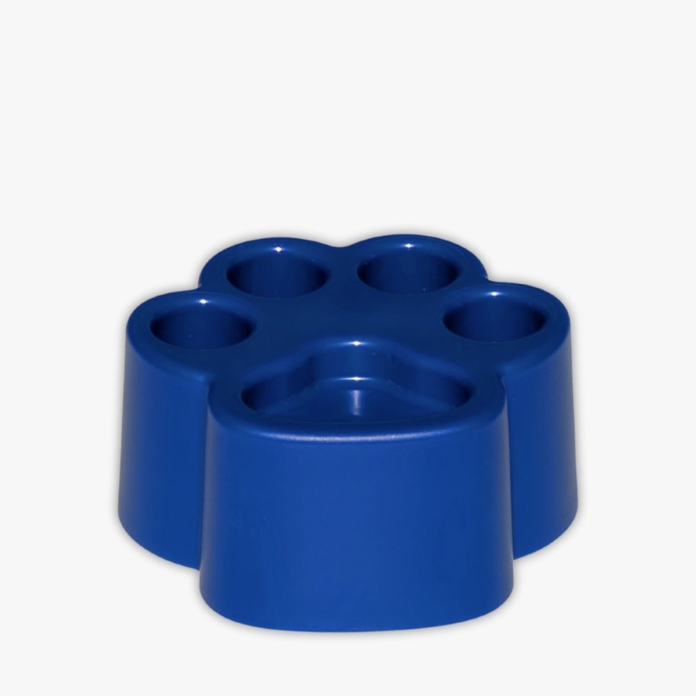 Röhrchenständer Tatze V2 Dunkelblau