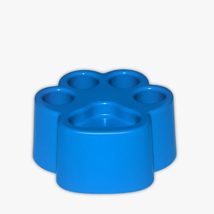 Röhrchenständer Tatze V2 Hellblau