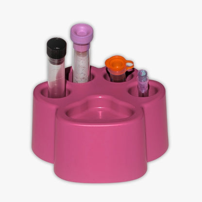 Röhrchenständer Tatze V2 Magenta